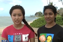 Ariana Kim and Sreelakshmi Kutty
